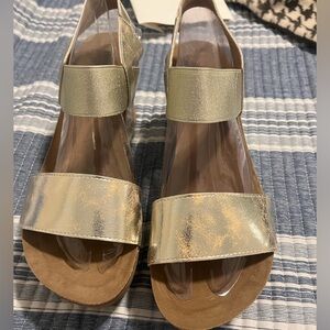 Pierre Dumas wedges. Women size 11. Brand new. Never worn